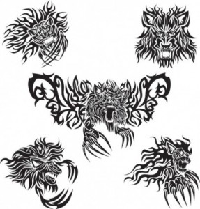 classic_animal_tattoo_patterns_05_vector_151690